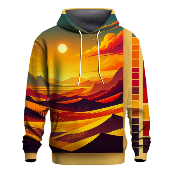 Desert Sun Tie-Dye Hoodie