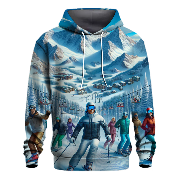 Adventure Ski Style Hoodie