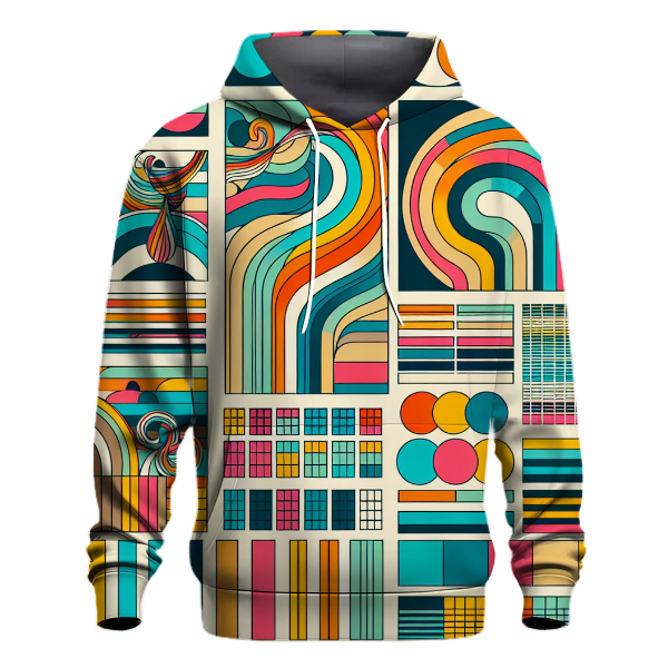 Harmonious Stripe Symphony Hoodie