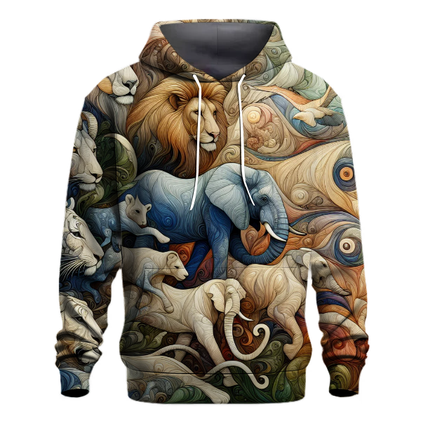 Animal Portraits Collection Hoodie