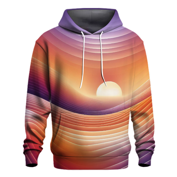 Sunset Glow Ombre Hoodie