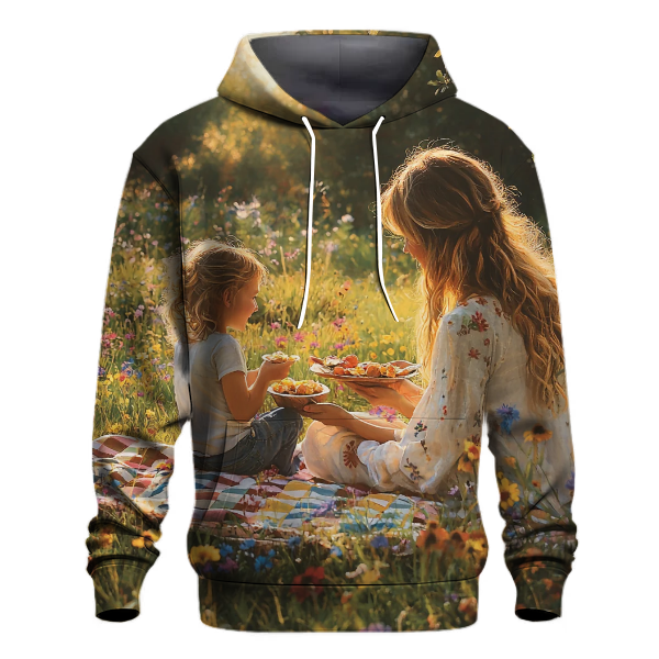 The Whispering Breeze A Mothers Gentle Presence Hoodie