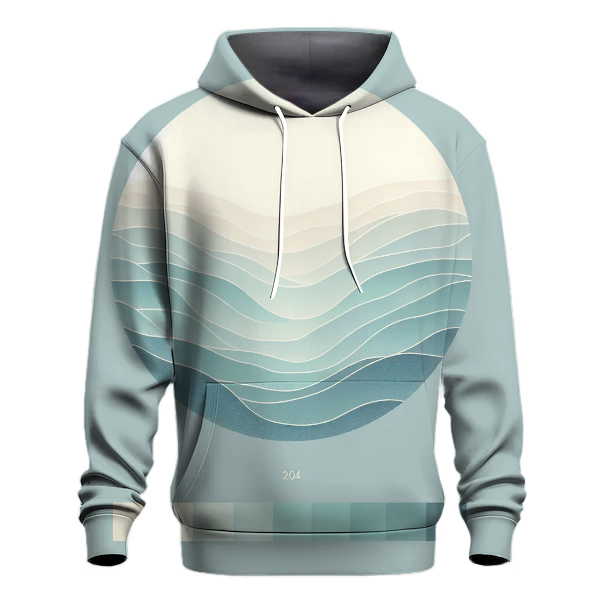 Cool Mist Gradient Design Hoodie