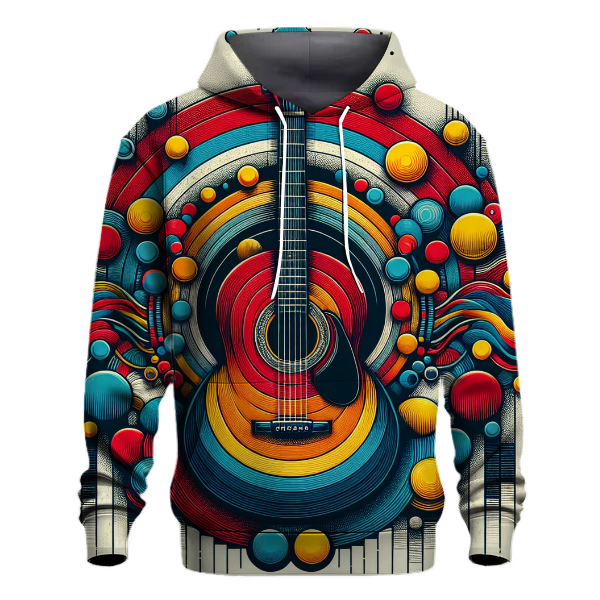 Groovy Guitar Strums Hoodie