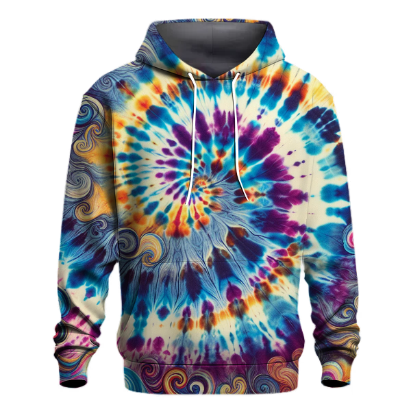 Retro Tie-Dye Explosion Hoodie