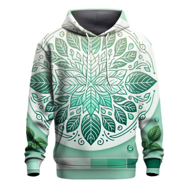 Fresh Mint Gradient Hoodie
