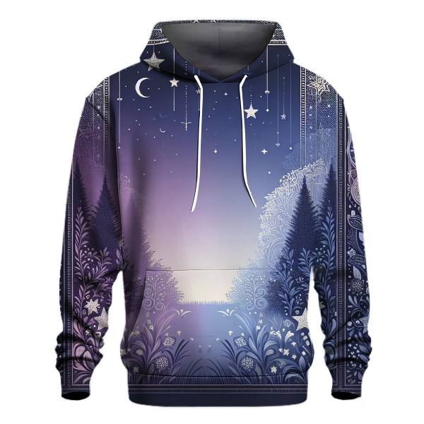 Starlit Garden Gradient Hoodie