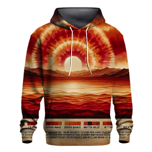 Desert Sunset Echo Hoodie