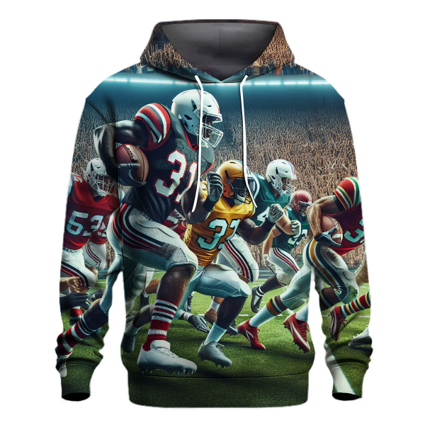 Football Gridiron Glory Hoodie