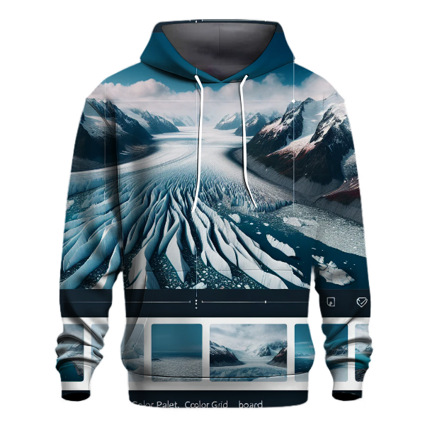 Majestic Glacier Journey Hoodie