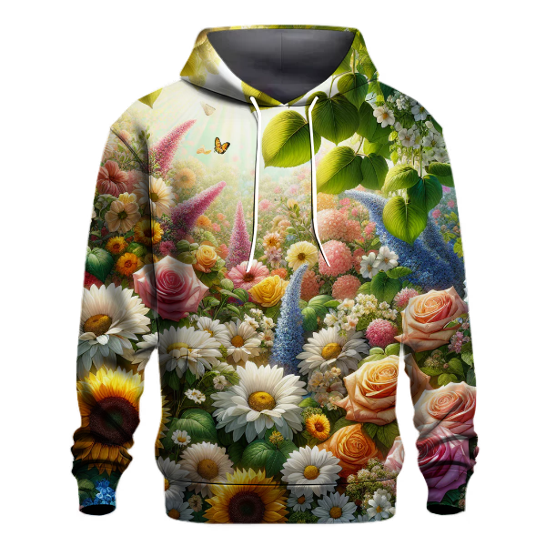 Charming Floral Fantasy Hoodie