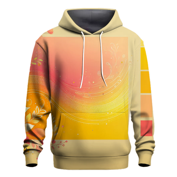Radiant Spring Sunrise Hoodie