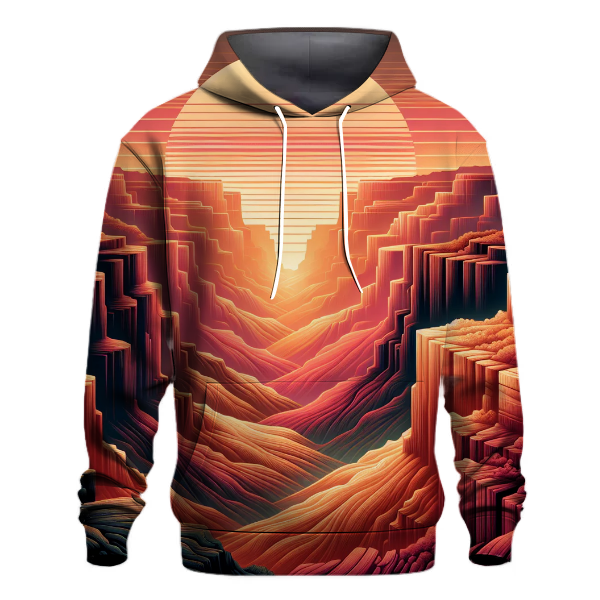 Canyon Sunrise Tones Hoodie