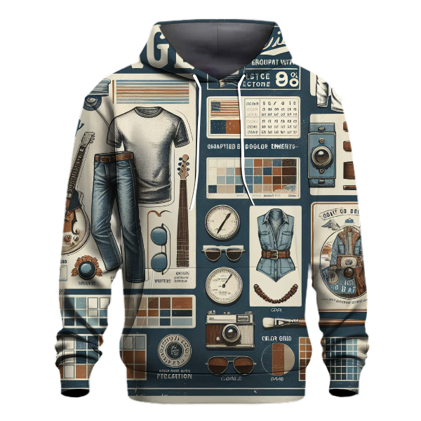 Classic Denim Look Hoodie