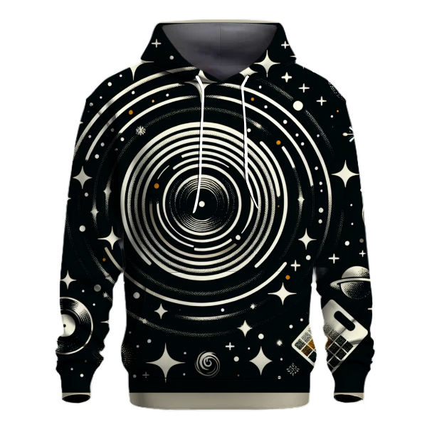 Starlit Vinyl Dreams Hoodie