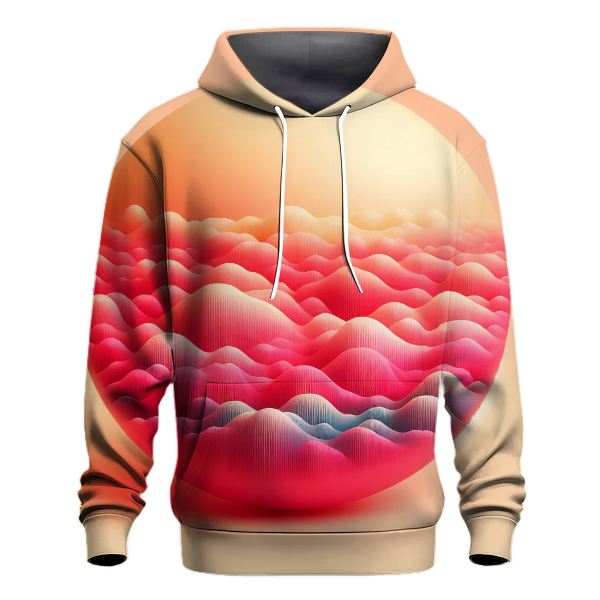 Coral Dream Gradient Hoodie