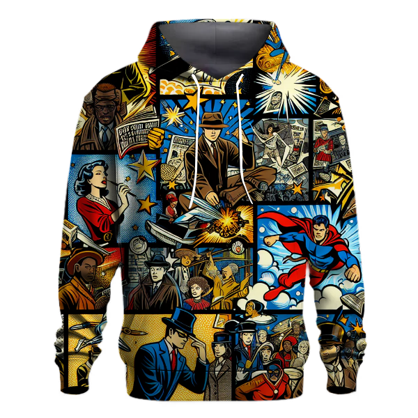 Funky Comic Pop Art Hoodie