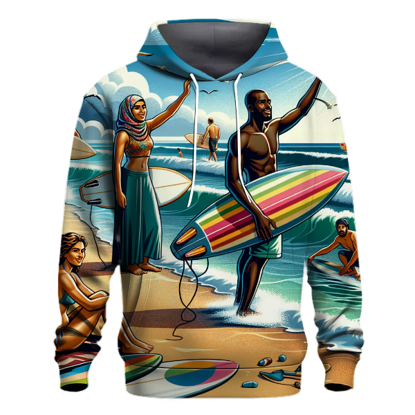 Epic Surf Vibes Hoodie