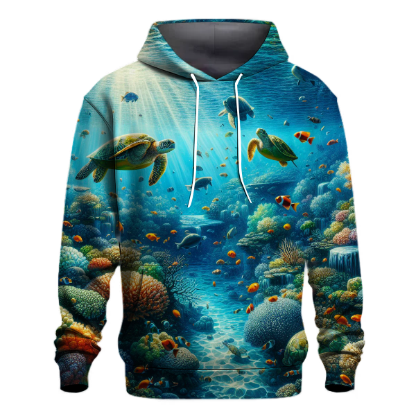 Fantasy Underwater Paradise Hoodie