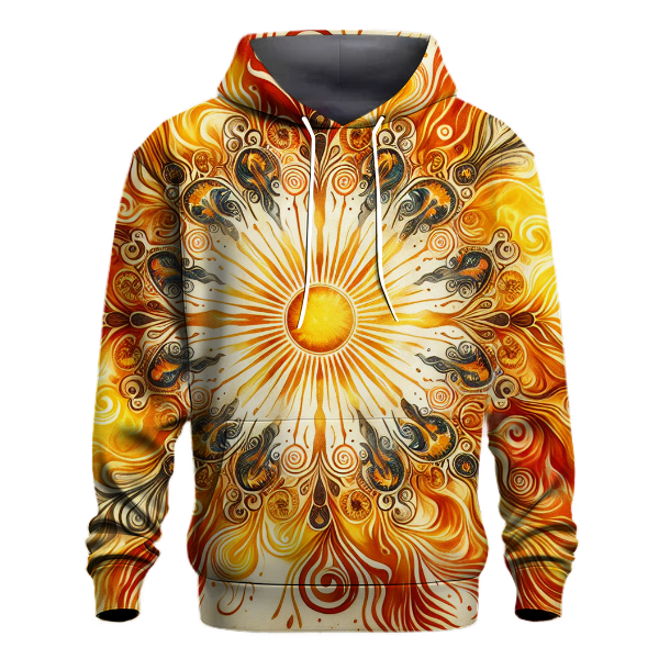 Celestial Sun Tie-Dye Hoodie