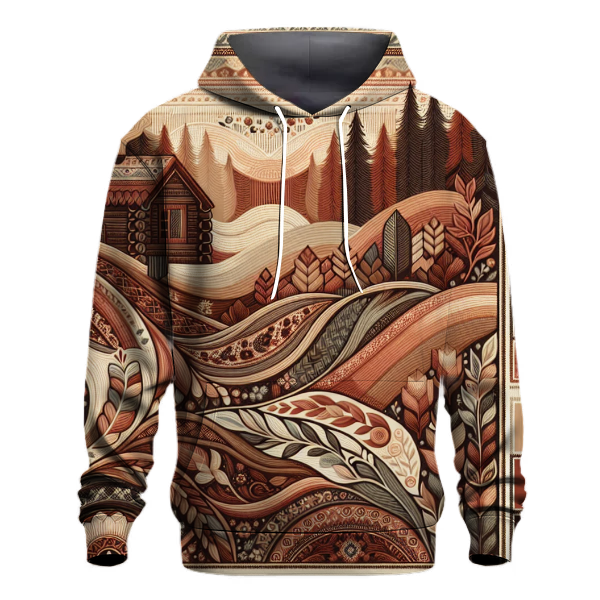 Cozy Cabin Tie-dye Hoodie