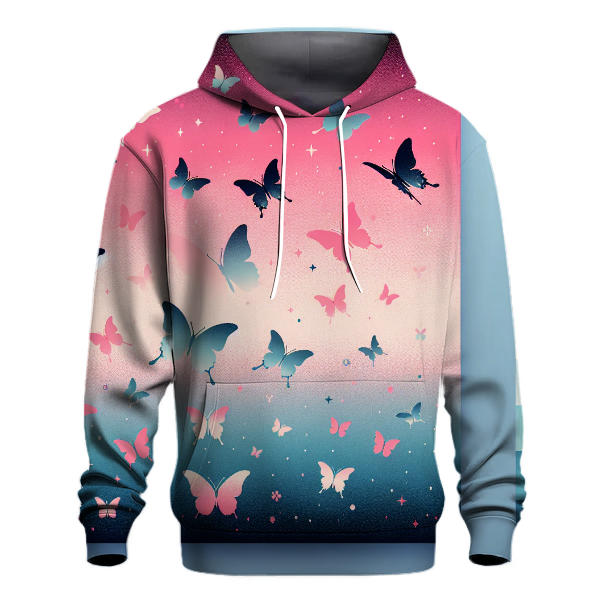 Ethereal Butterfly Serenade Hoodie
