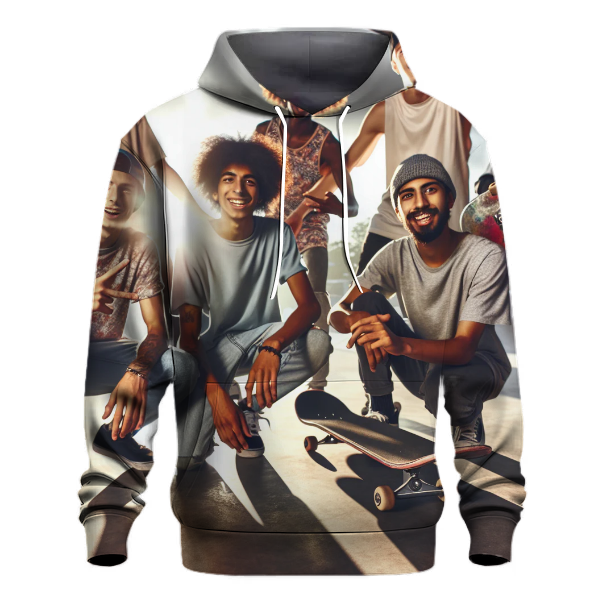 Skateboarding Chill Hoodie