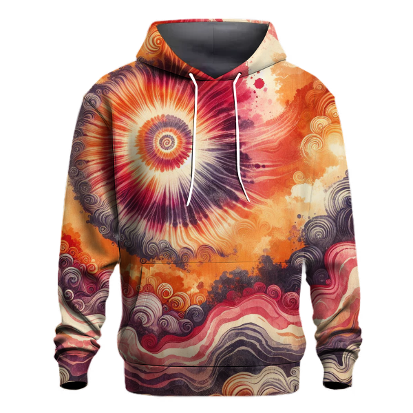 Canyon Sunset Wave Hoodie