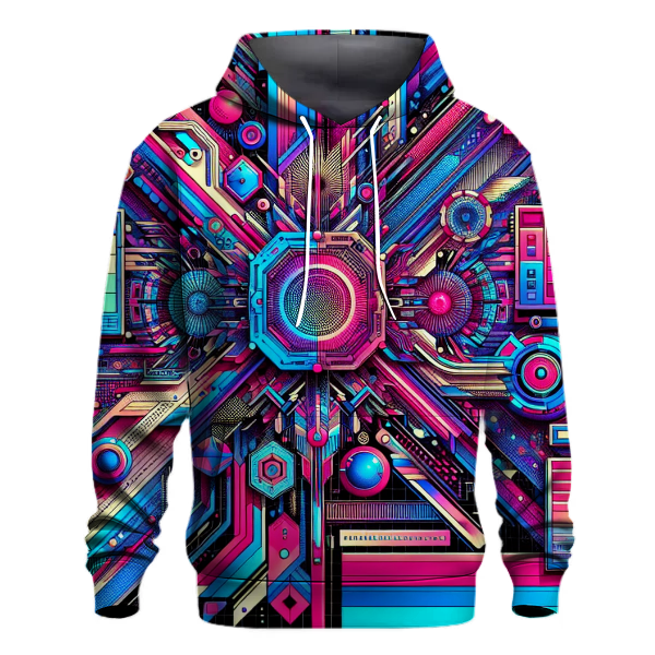 Futuristic Cyberwave Hoodie