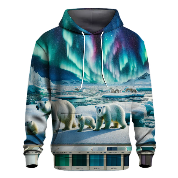 Polar Bear Aurora Excursion Hoodie
