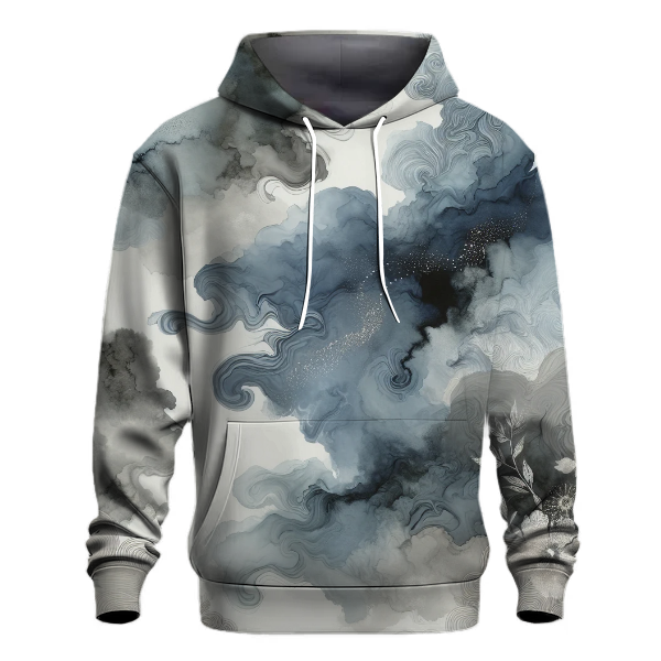 Silver Moonlit Mist Hoodie