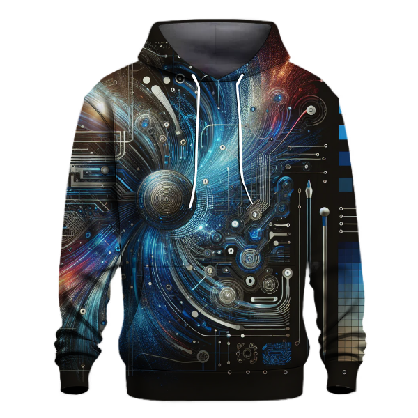 Tech Wave Revolution Hoodie