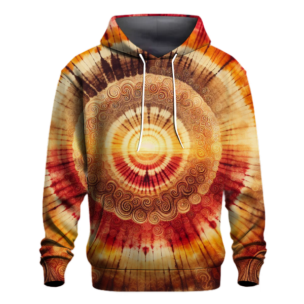 Earthy Sunset Gradient Hoodie