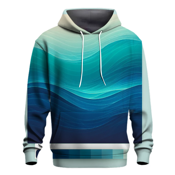 Serenade Blue Gradient Hoodie