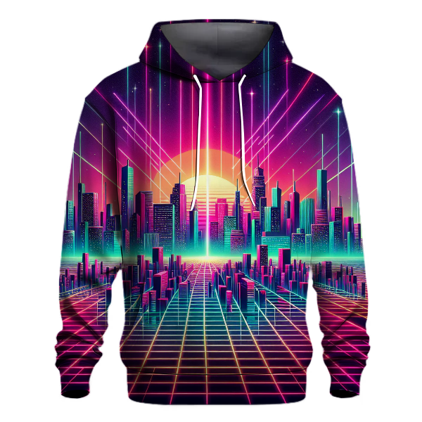 Retro Pop Synthscape Hoodie
