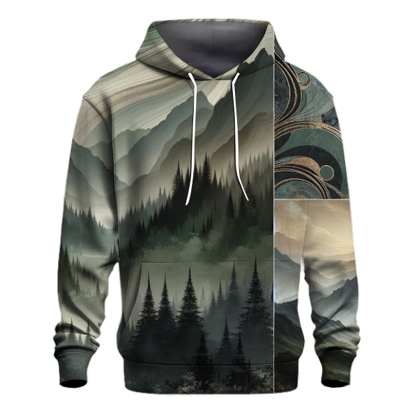 Mystical Mountains Tie-Dye Hoodie