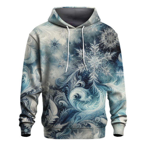 Frosted Winter Twilight Hoodie