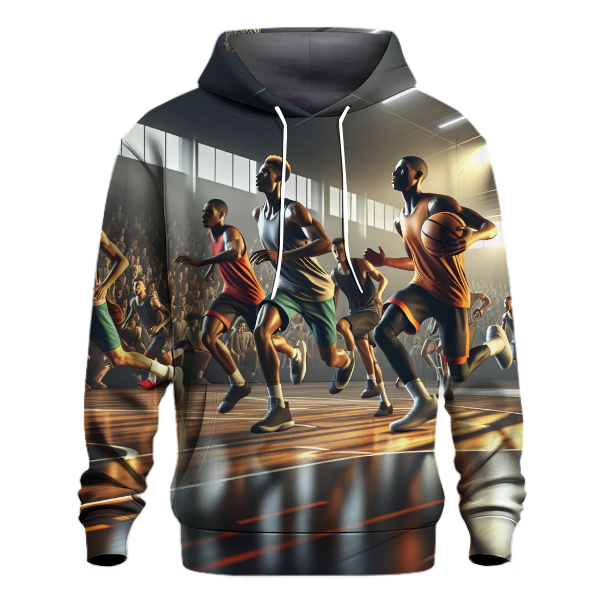 Basketball Court Energy Hoodie