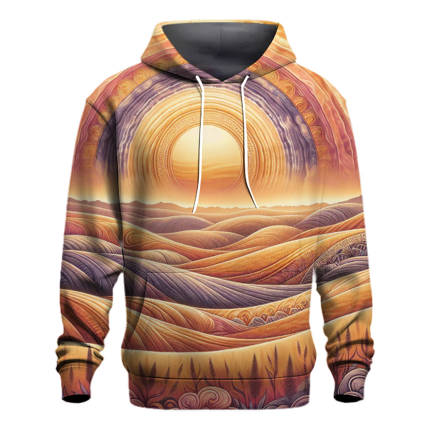 Dappled Sunset Fields Hoodie