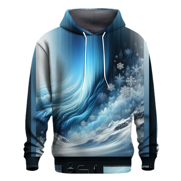 Glacial Blue Gradient Hoodie