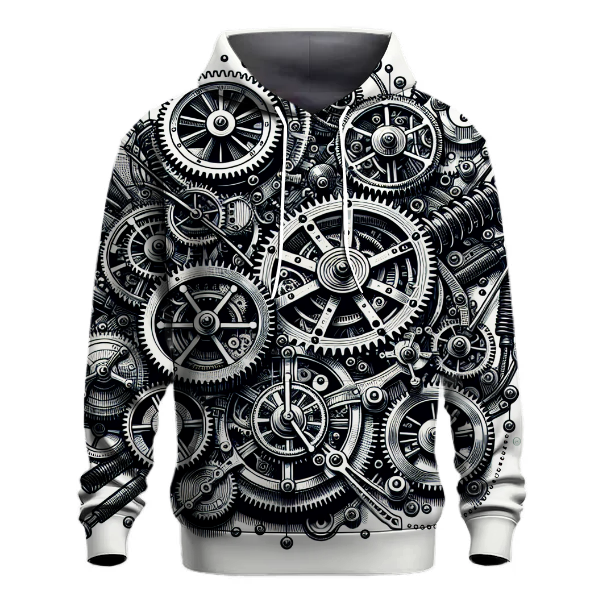 Timeless Clockwork Intricacies Hoodie