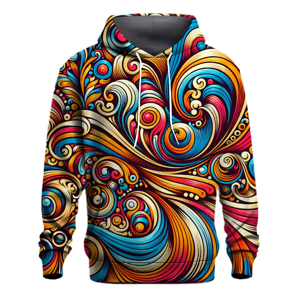 Swirl Tapestry Hoodie