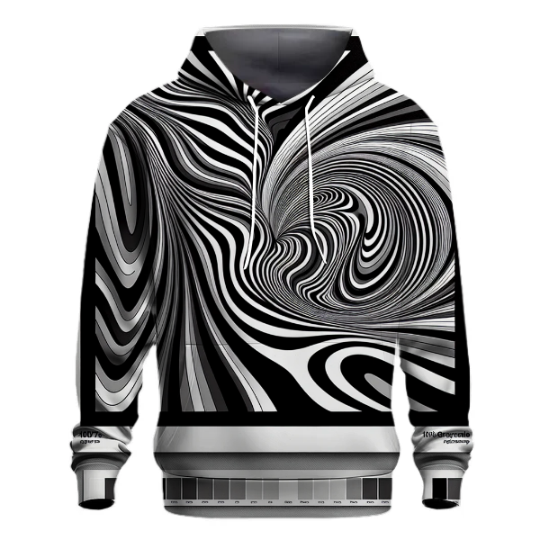 Funky Op Art Illusion Hoodie