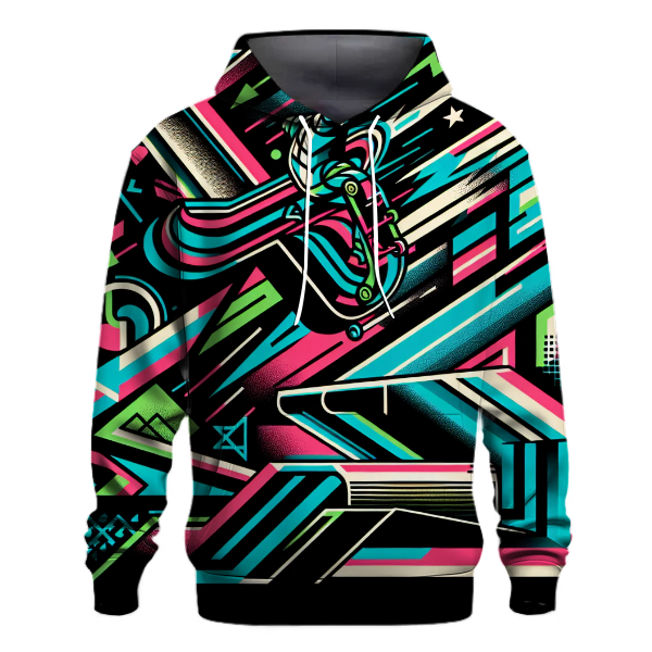 Retro Skate Park Hoodie