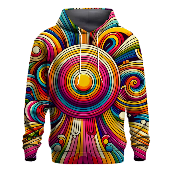 Vibrant Rainbow Harmony Hoodie