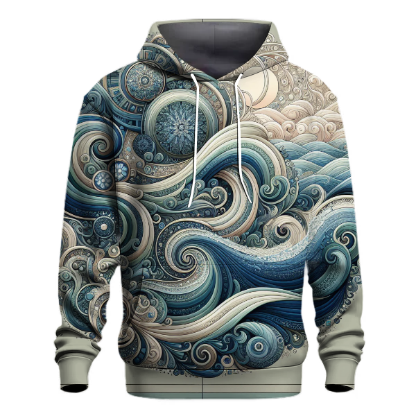 Mystic Floral Harmony Hoodie