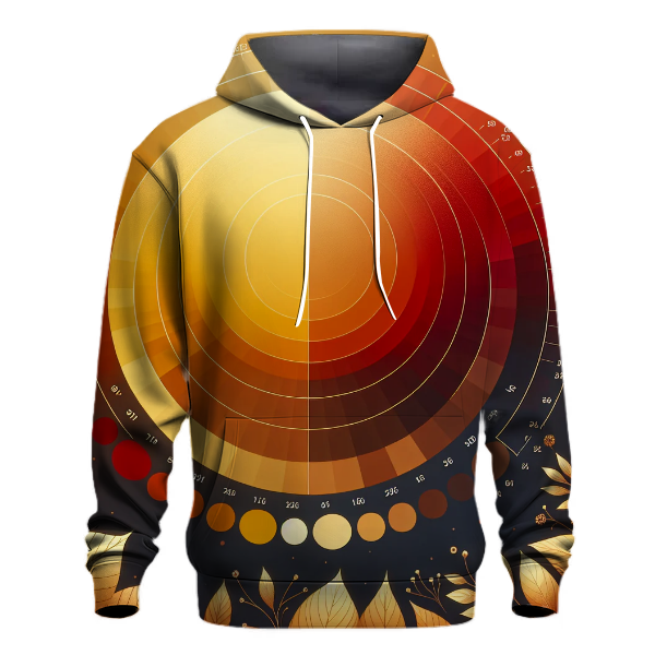 Autumn Night Gradient Hoodie