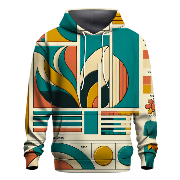 Vivid Color Block Hoodie