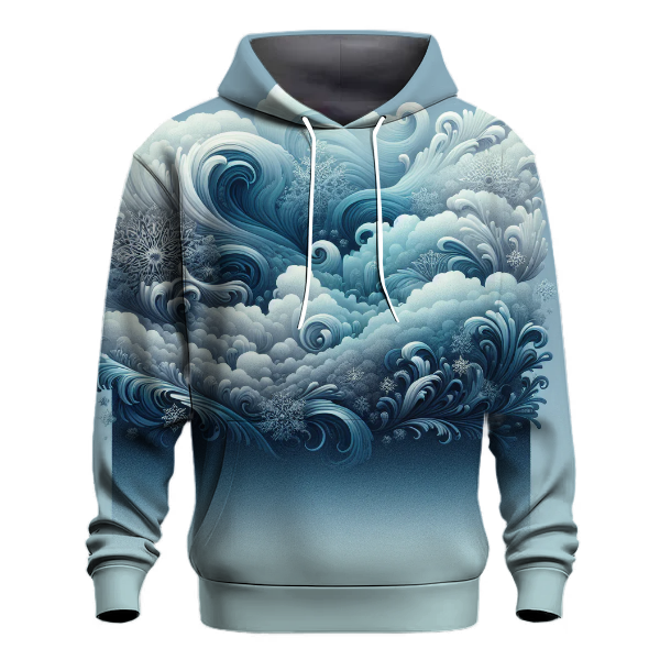Icy Storm Gradient Hoodie