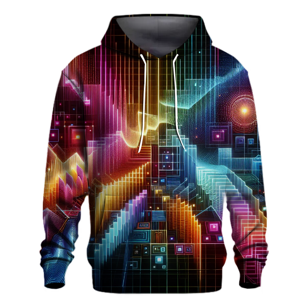 Electro Synth Geometry Hoodie